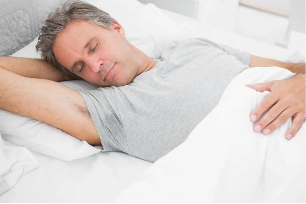 Hombre durmiendo