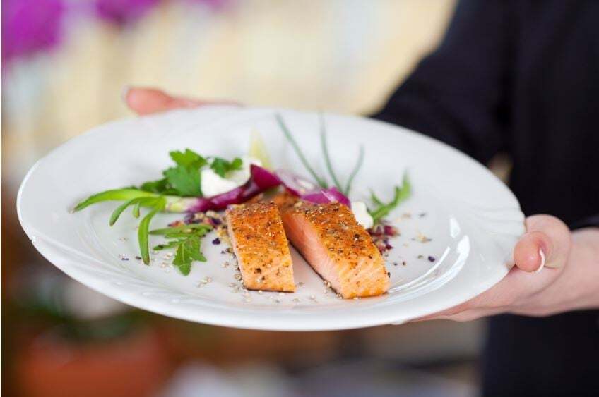comida salmon