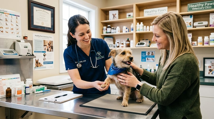 Atención veterinaria coordinada con SaludsaPets